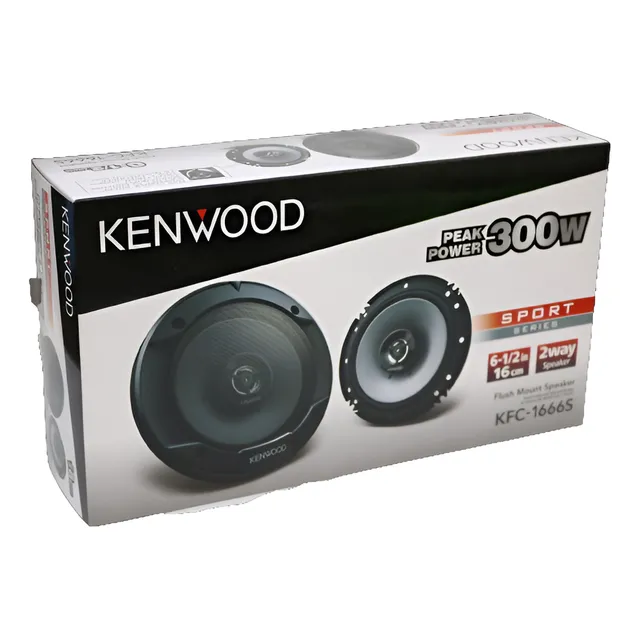 Cornetas 6 1/2  Kenwood 300 Watts Kfc-1666s 