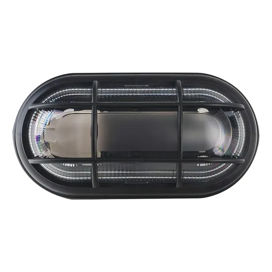 Luminária Arandela Tartaruga De Parede Externa C/ Grade E27 Estrutura Preto 127/220V