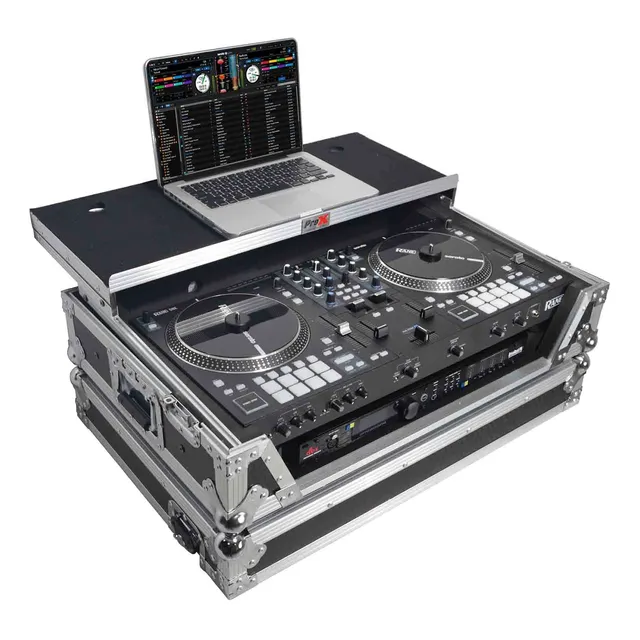 Funda Para Controlador Dj Rane One Con Estante Y Ruedas