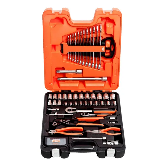Juego 80 Herramientas Llaves Y Dados 1/4 Y 1/2 S81mix Bahco