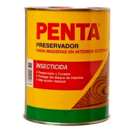 Preservador Curador Insecticida Madera 1l Penta - Davinci