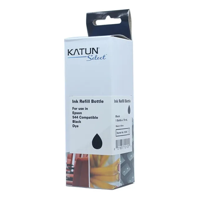 Botella de tinta negra Katun compatible con Epson L3110 T544120, tinta negra