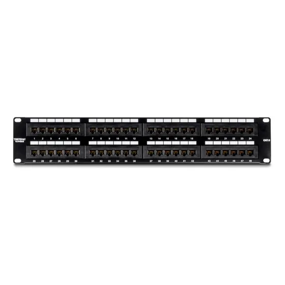 Patch Panel 48 Puertos Strig Cat 6