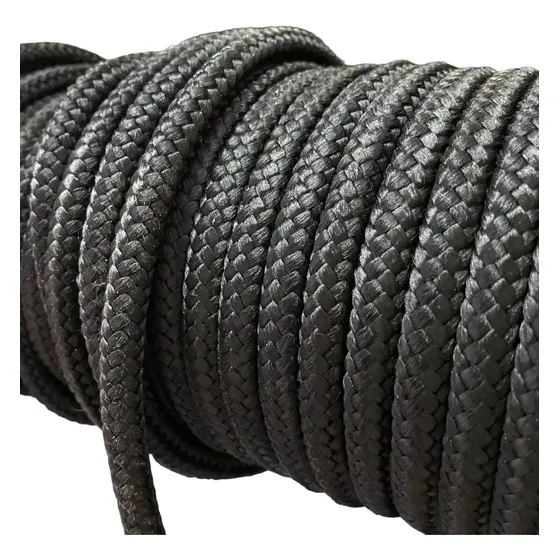 Cabo Soga Polipropileno Negro 10 Mm X 20 Metros - Nautica