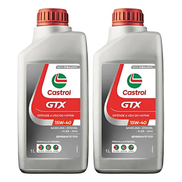Óleo Motor 15w40 Sl Castrol Gtx Ultraclean Semissintético 2l