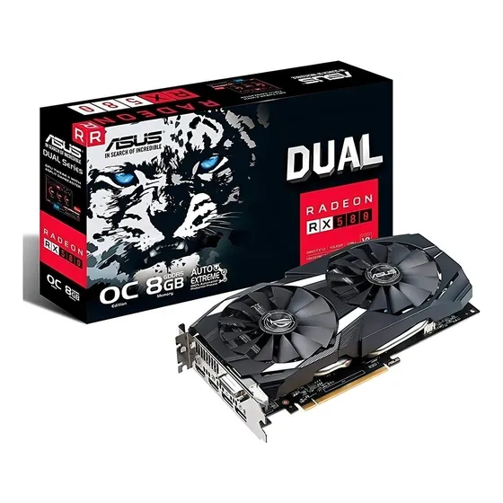 Rx 580 8gb Asus Dual Oc Arez