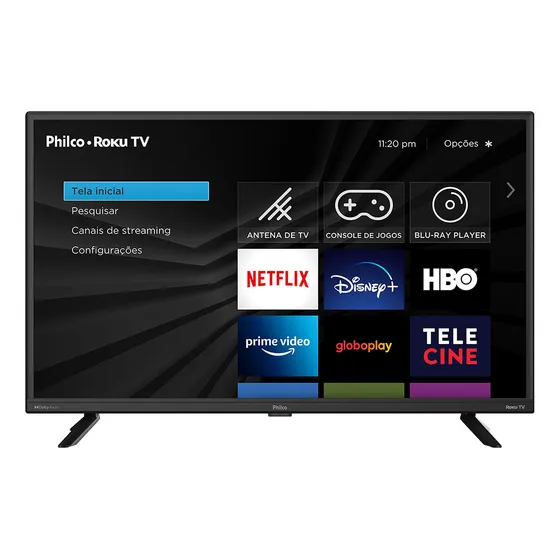 Smart Tv 32'' Hd Led Roku Tv Hdmi Ptv32g70rch Philco Bivolt