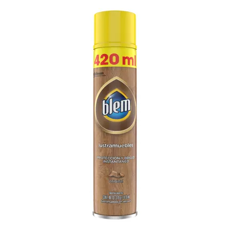 Lustra Muebles Johnson Blem Brillo Y Protección 420 Ml
