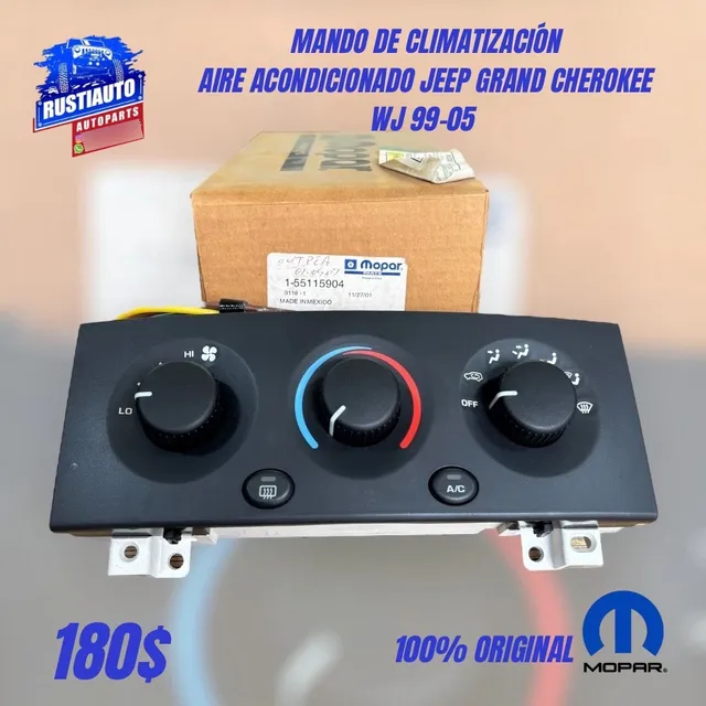 Mando Climatizacion Aire Acondicionado Grandcherokee Wj99-05