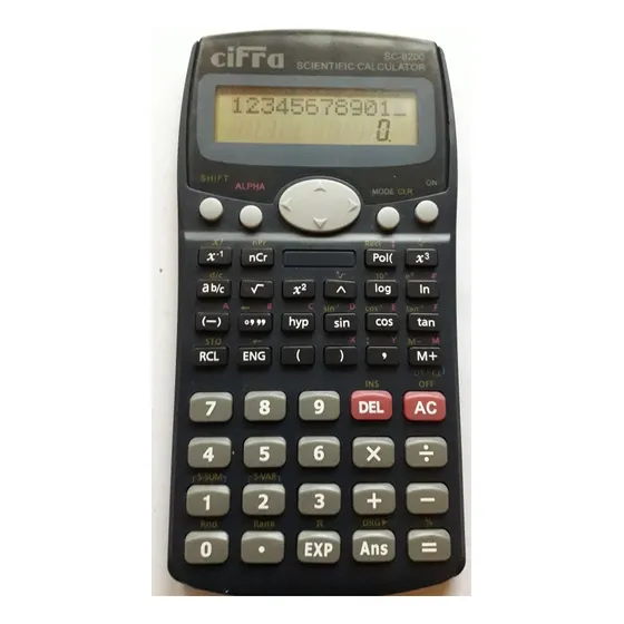 Calculadora Científica Cifra Sc-8200(funciona Perfectamente)