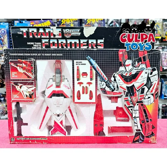 --- Culpatoys Transformers Vintage G1 Autobot Jetfire Comple