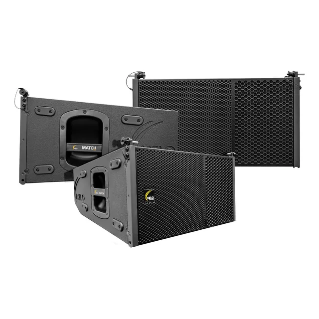 Altavoz Para Arreglo Lineal Match 110 Melo Color Negro