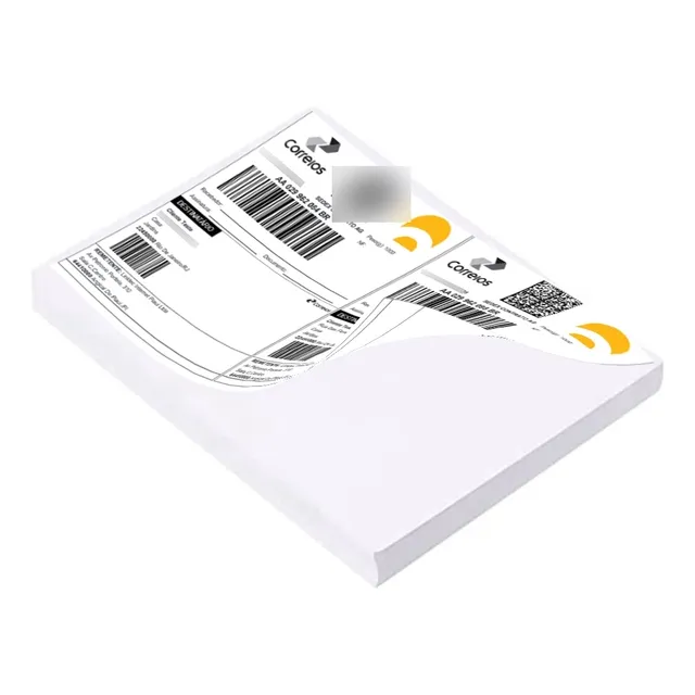 Papel Adhesivo Tamaño A4 210*297mm 100 Hojas Etiquetas