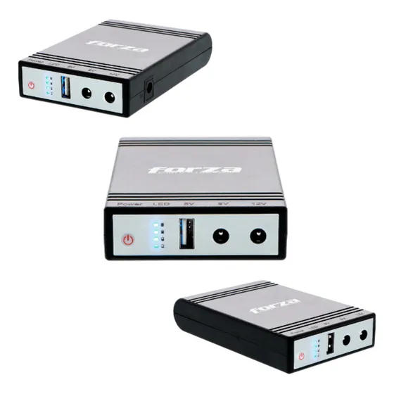 Mini Ups Forza 14w, Puerto Usb, Salidas 5/9/12vcc Dc140usb