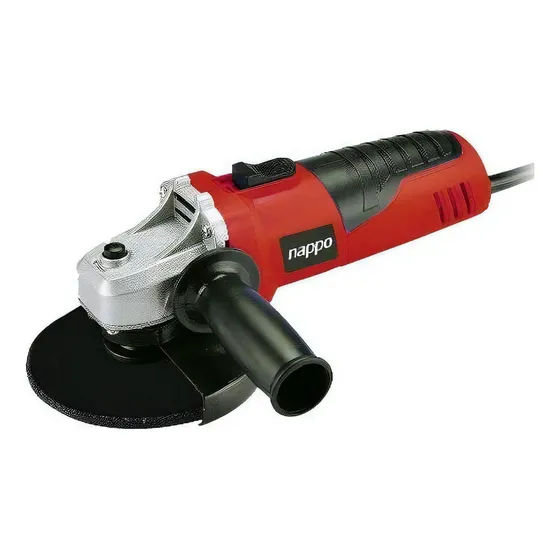 Amoladora angular Nappo NHA-003 de 50 Hz color rojo 650 W 220 V + accesorio