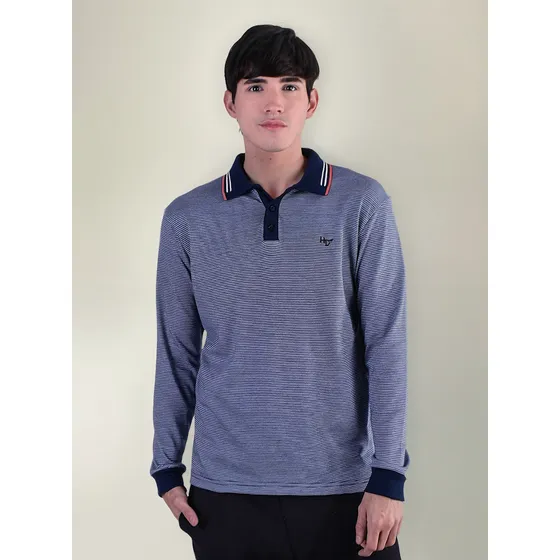 Chomba Howard Manga Larga Cuello Polo Hombre