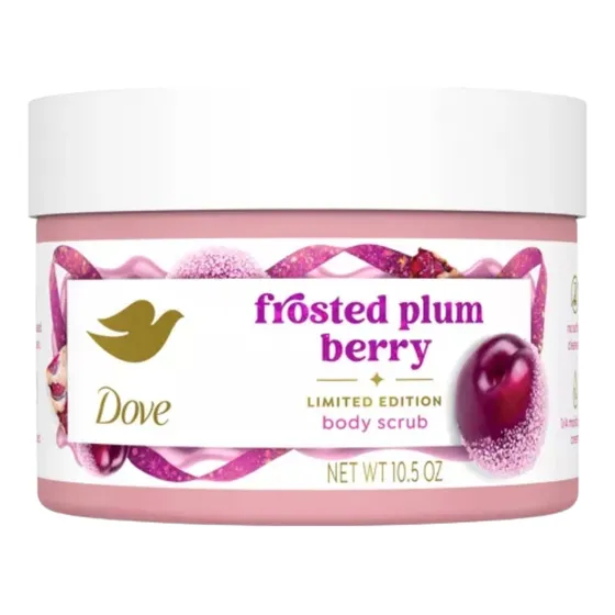 Frosted Plum Berry Exfoliante Beauty Holiday Treat