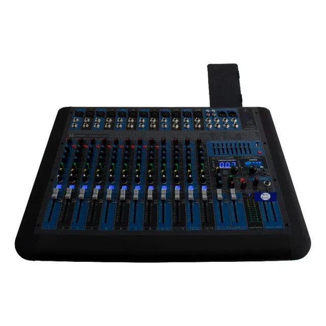 Mezcladora Amplificada 16 Canales Harden Kmx-p167 Bluetooth