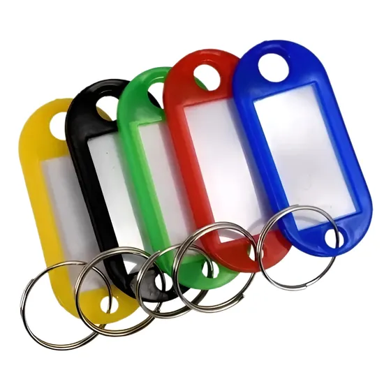 Llavero Marca Llave Identificador Plastico Pack De 10 Surti2