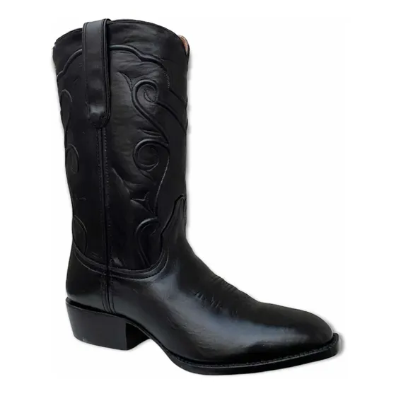 Bota Vaquera Caborca Hombre Clásica 100% Piel Horma Lucchese