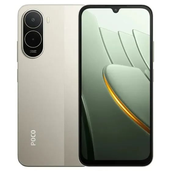 Celular Xiaomi Poco C81 Pro 4gb Ram 128gb Rom Dual Sim Lcd 6.9 Hyperos 3 Gold