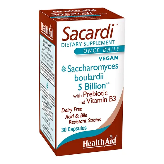 Suplemento Healthaid Sacardi De 5 Mil Millones Con Vitamina