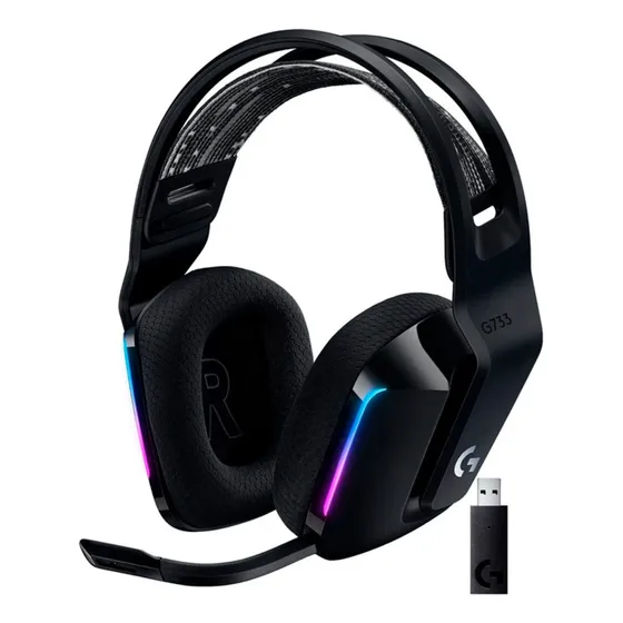 Auriculares Inalámbricos Logitech 981-000863 G733 Negro