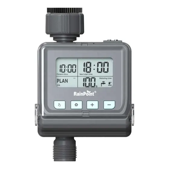 Programador De Riego 1 Zona Con Sensor De Lluvia Rain Point