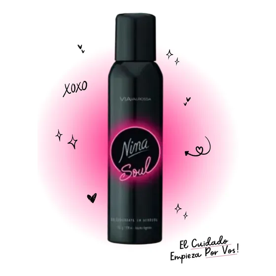 Deo Perfume Fem En Aerosol Nina Soul 75 Ml Tsu Viavalrossa