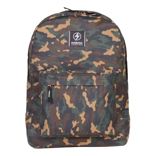 Moch Poliéster Impermeável Rabisk Camuflada Zíper Cor Verde