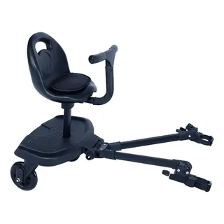 Carrinho De Passeio 2 Em 1, Design Estável Com Duas Rodas