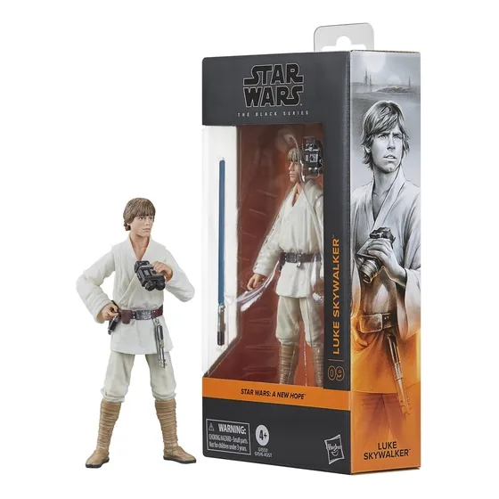 Figura De Acción The Black  Series Luke Skywalker Star Wars
