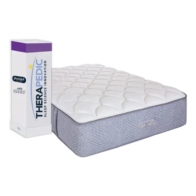 Colchón Individial Resorte Therapedic Roll Regent 35cm Suave
