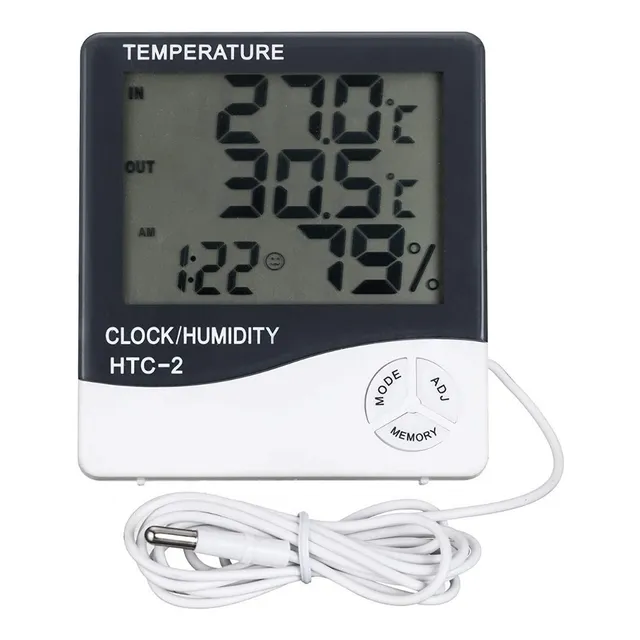 Medidor De Temperatura Dual Con Sonda 