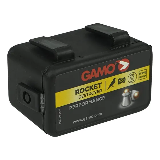 Carabina Pressao Chumbinho 5.5 Gamo Rocket Lata 100un.