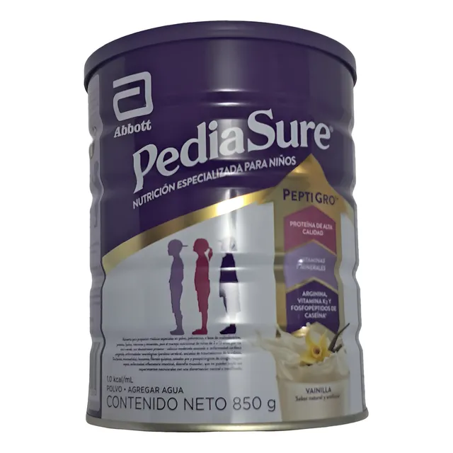 Bebida Pediasure Vainilla Presentación Lata 850 Gramos
