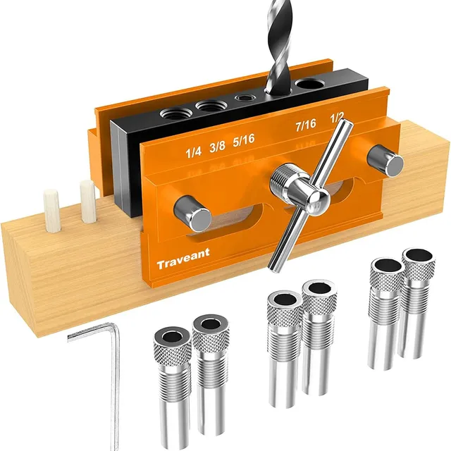 Kit De Jig Automático Para Trabajar Madera Y Brocas