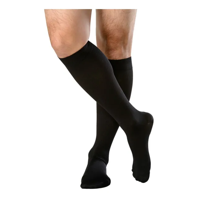 Meia 3/4 Attiva Alta Compressão 20-30 Mmhg Preta Masculino