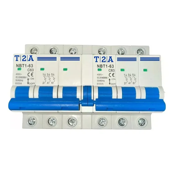 Chave Transferência Manual 127v 220v 63a Gerador Solar 3p