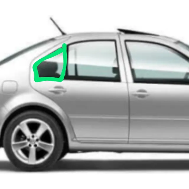 Cristal Aleta Jetta A4 Clásico 08-15