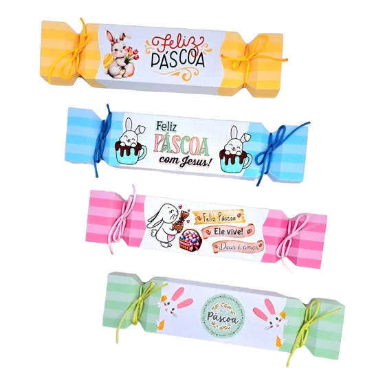 Caixa Embalagem Mimo Chocolate (bis) Páscoa 50 Unid