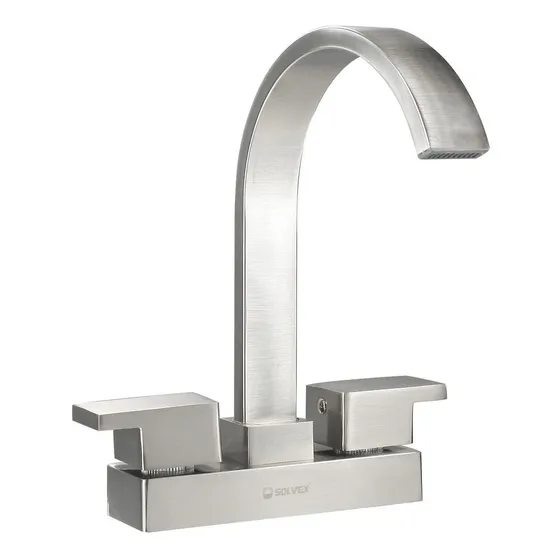 Grifo Mezclador Solvex Sp-40036-2 Para Lavabo De Baño