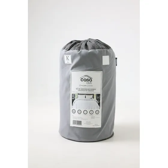 Edredón De Lujo Casa Club Set 7 Piezas Para Cama Matrimonial