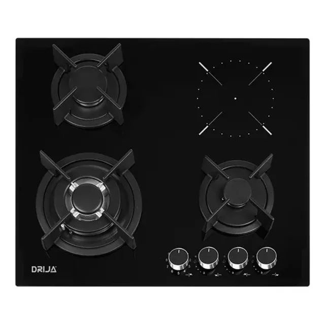 Tope Dual Para Empotrar A Gas Eléctrica Sicilia 60 Cm