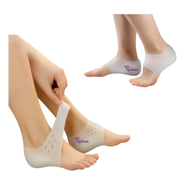 Talonera Balox Aumenta Altura Eleva 4cm Evita Grietas Par