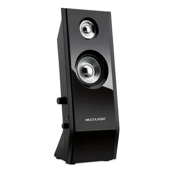 Parlantes 2.0 8w Rms Usb P2 Negro Multilaser Sp091