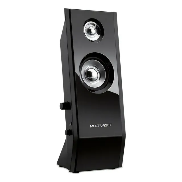 Parlantes 2.0 8w Rms Usb P2 Negro Multilaser Sp091