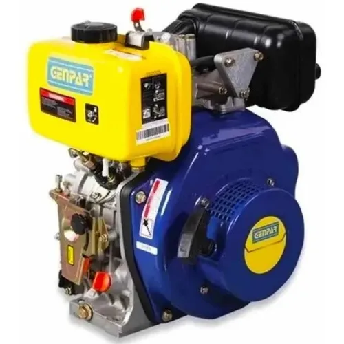  Motor Eje Libre A Gasoil (diesel) Genpar 7 Hp, 3.600 Rpm