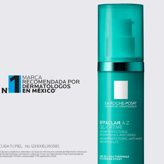 Effaclar Az Gel-crema Para Piel Adulta Con Tendencia Acneica | Cuotas sin interés