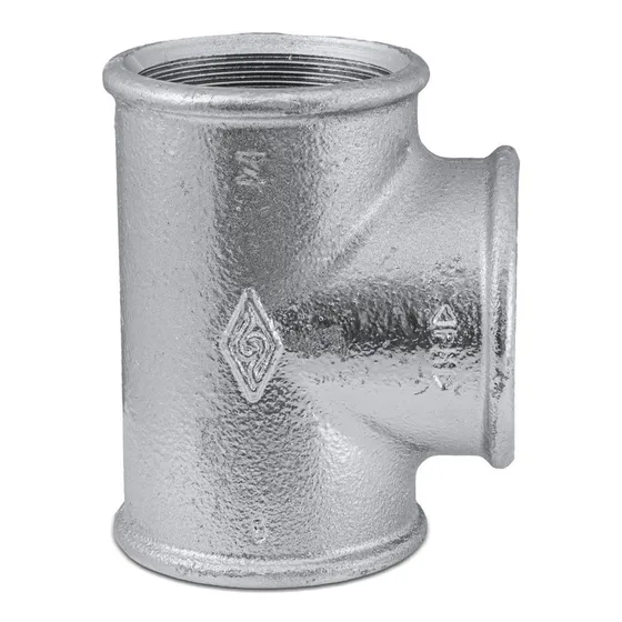 Tee 90º Graus 1.1/4 Galvanizado F/f/f-bsp